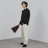 プレーティング天竺ルーズロングスリーブTシャツ | coen【men】 | 詳細画像21