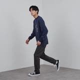 ロゴプリント入りルーズ天竺ロングスリーブTシャツ | coen【men】 | 詳細画像13