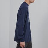ロゴプリント入りルーズ天竺ロングスリーブTシャツ | coen【men】 | 詳細画像17