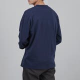 ロゴプリント入りルーズ天竺ロングスリーブTシャツ | coen【men】 | 詳細画像18