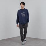 ロゴプリント入りルーズ天竺ロングスリーブTシャツ | coen【men】 | 詳細画像8