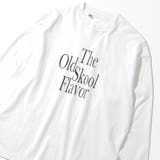 WHITE | ロゴプリント入りルーズ天竺ロングスリーブTシャツ | coen【men】