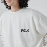 OFF WHITE | POLO BCS(ポロ・ビーシーエス)別注ロゴ刺繍スウェットプルオーバー | coen【men】