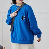 COBALT | POLO BCS(ポロ・ビーシーエス)別注ロゴ刺繍スウェットプルオーバー | coen【men】