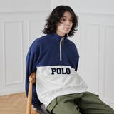 POLO BCS(ポロ ビーシーエス)別注スタンドハーフジップスウェットプルオー… | coen【men】 | 詳細画像8