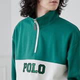 POLO BCS(ポロ ビーシーエス)別注スタンドハーフジップスウェットプルオー… | coen【men】 | 詳細画像9