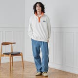 POLO BCS別注スタンドハーフスナップスウェットプルオーバー | coen【men】 | 詳細画像4