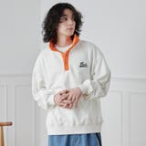 POLO BCS別注スタンドハーフスナップスウェットプルオーバー | coen【men】 | 詳細画像5