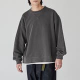 ヴィンテージライクピグメント裏毛スウェット | coen【men】 | 詳細画像1 