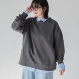 ヴィンテージライクピグメント裏毛スウェット | coen【men】 | 詳細画像2 