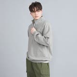 【WEB限定】PENNEYS（ぺニーズ）別注スタンドハーフジップスウェット | coen【men】 | 詳細画像2 