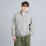 【WEB限定】PENNEYS（ぺニーズ）別注スタンドハーフジップスウェット | coen【men】 | 詳細画像6 