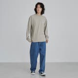 USAコットンピグメントワンポイント刺繍Tシャツ | coen【men】 | 詳細画像10