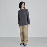 USAコットンピグメントワンポイント刺繍Tシャツ | coen【men】 | 詳細画像3