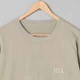 USAコットンピグメントワンポイント刺繍Tシャツ | coen【men】 | 詳細画像21