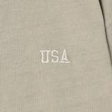 USAコットンピグメントワンポイント刺繍Tシャツ | coen【men】 | 詳細画像24