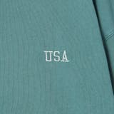 USAコットンピグメントワンポイント刺繍Tシャツ | coen【men】 | 詳細画像26