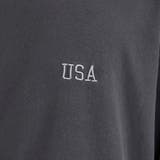 USAコットンピグメントワンポイント刺繍Tシャツ | coen【men】 | 詳細画像5