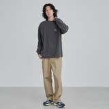 USAコットンピグメントワンポイント刺繍Tシャツ | coen【men】 | 詳細画像6