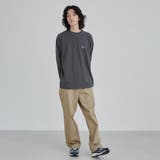 USAコットンピグメントワンポイント刺繍Tシャツ | coen【men】 | 詳細画像8