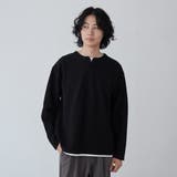 スキッパーレイヤードロングTシャツ | coen【men】 | 詳細画像2 