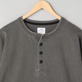 ピグメントヘンリーネックロングTシャツ | coen【men】 | 詳細画像12
