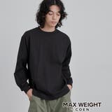 BLACK | マックスウェイトロングスリーブTシャツ | coen【men】