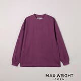 PURPLE | マックスウェイトロングスリーブTシャツ | coen【men】