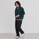 【WELLTECT】ハーフジップスウェットプルオーバー | coen【men】 | 詳細画像2