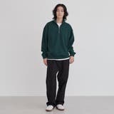 【WELLTECT】ハーフジップスウェットプルオーバー | coen【men】 | 詳細画像6