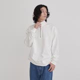 【WELLTECT】ハーフジップスウェットプルオーバー | coen【men】 | 詳細画像8