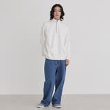 【WELLTECT】ハーフジップスウェットプルオーバー | coen【men】 | 詳細画像9