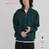 DK.GREEN | 【WELLTECT】ハーフジップスウェットプルオーバー | coen【men】