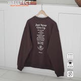 DK.BROWN | 【WELLTECT】 ロゴプリントクルーネックスウェット | coen【men】