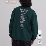 DK.GREEN | 【WELLTECT】 ロゴプリントクルーネックスウェット | coen【men】