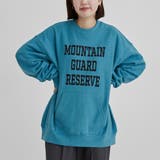 TURQUOISE | カンガルーポケットプリントスウェット | coen【men】
