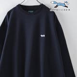 NAVY | Penneys（ぺニーズ）別注クリアコットンクルーネックスウェット | coen【men】