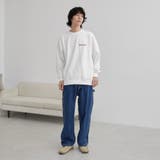 刺繍風発泡プリントクルーネックスウェット | coen【men】 | 詳細画像9
