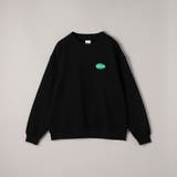 BLACK | ワンポイント刺繍カノコスウェット | coen【men】