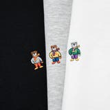ワンポイントベア刺繍裏起毛クルーネックスウェット | coen【men】 | 詳細画像2