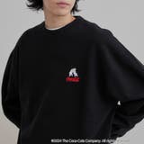 BLACK | Coca-Cola  ポーラーベアークルースウェット | coen【men】