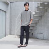 クリーンプラスボーダーTシャツ【抗菌防臭・防汚(食品汚れ)・UVカット】 | coen【men】 | 詳細画像3