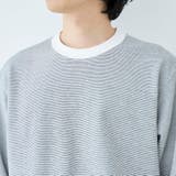 クリーンプラスボーダーTシャツ ショートスリーブ【抗菌防臭 防汚(食品、衿部分の… | coen【men】 | 詳細画像8