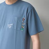 【WEB限定】converse (コンバース)ポケット付刺繍Tシャツ | coen【men】 | 詳細画像16