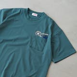 TURQUOISE | 【WEB限定】converse(コンバース)エンブレム半袖Tシャツ | coen【men】