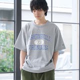 MD.GRAY | DISCUS（ディスカス）別注カレッジスウェットTシャツ | coen【men】