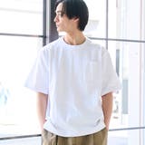 WHITE | RepurヘビーコットンポケットTシャツ【抗菌性、消臭性】 | coen【men】