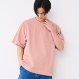 PINK | RepurヘビーコットンポケットTシャツ【抗菌性、消臭性】 | coen【men】