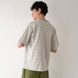 RepurヘビーコットンボーダーTシャツ【抗菌性、消臭性】 | coen【men】 | 詳細画像10