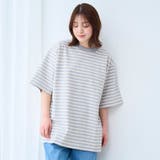 RepurヘビーコットンボーダーTシャツ【抗菌性、消臭性】 | coen【men】 | 詳細画像4